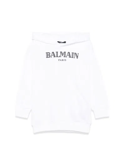 Balmain Sweatshirt In White