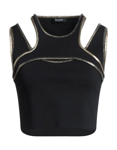 Balmain Tops In Black