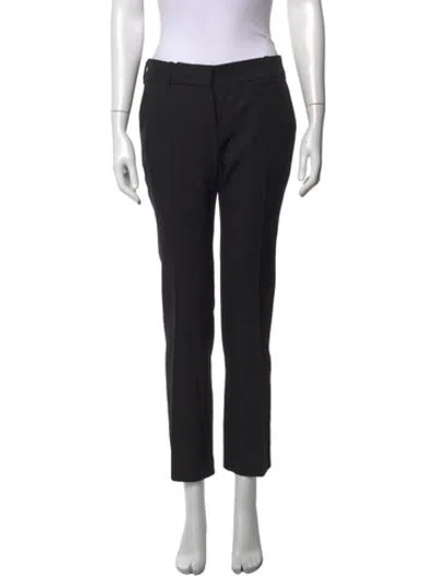 Pre-owned Balmain Vintage Straight Leg Pants In Black