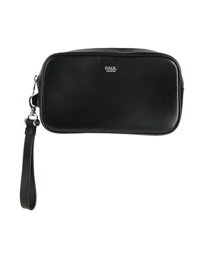 Balr. Man Clutch Black Size - Leather