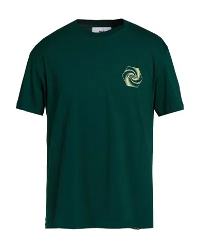 Balr. Man T-shirt Green Size S Cotton