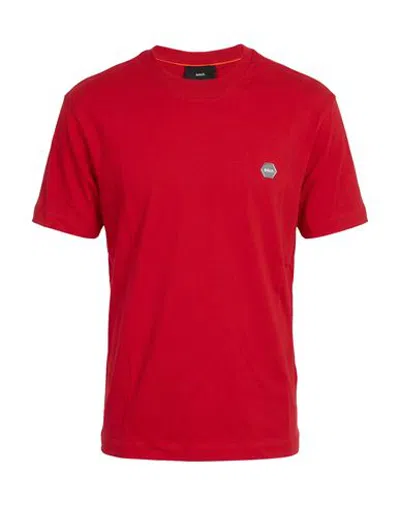 Balr. Man T-shirt Red Size M Cotton