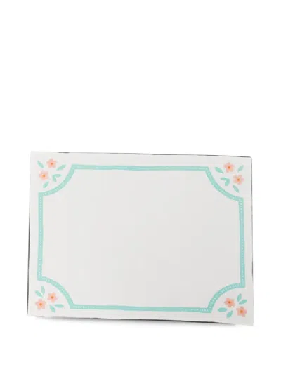 Bambah Rosalie Placemat Set In White