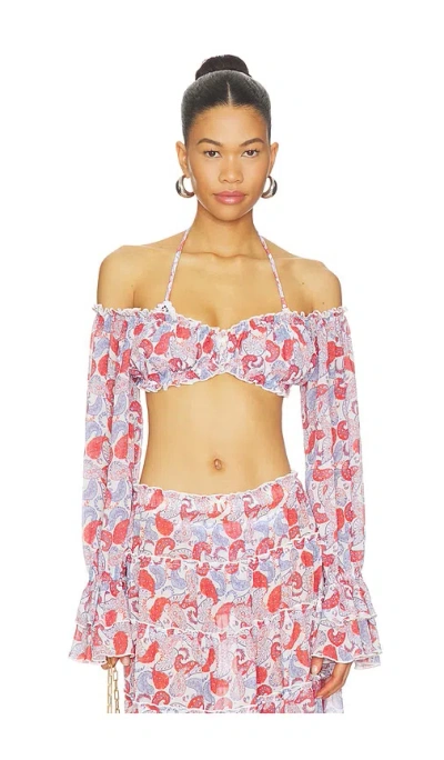 Bananhot Elma Shirt In Catalan Paisley