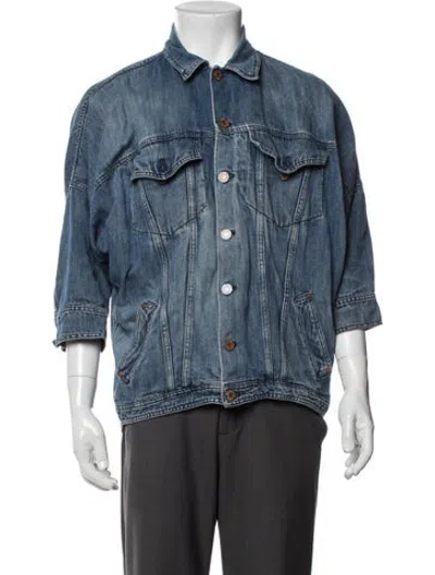 Pre-owned Band Of Outsiders Denim Jacket In Blue