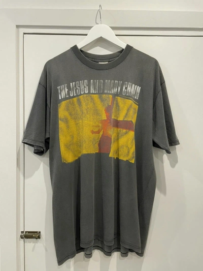 Pre-owned Band Tees X Vintage 1990s The Jesus And Mary Chain April Skies Tee In Faded Black