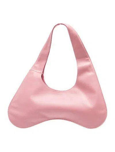Pre-owned Baobab Leather Shoulder Bag In Pink