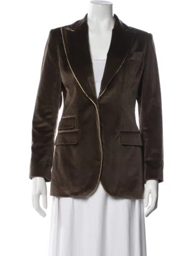 Pre-owned Barbara Bui Blazer In Brown