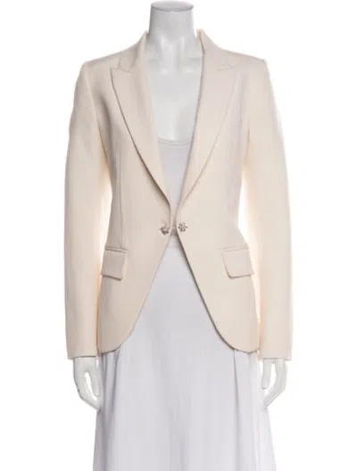 Pre-owned Barbara Bui Wool Blazer In Neutrals