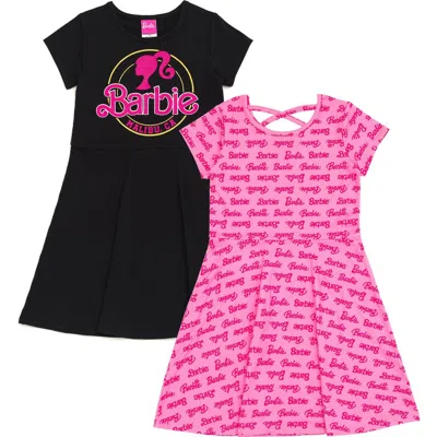 Barbie Kids'  2-pack Skater Dresses In Multi
