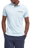 Barbour Corpatch Polo Shirt In Sky