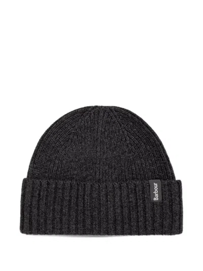 Barbour Danforth Wool-cashmere Beanie In Black