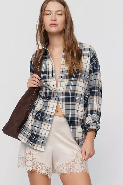 Barbour Elishaw 100% Cotton Check Buttondown Shirt In Black