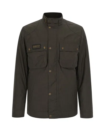 Barbour International Men's Lightweight Field Jacket In Olive Night