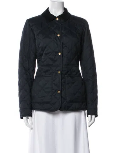 Pre-owned Barbour Jacket In Blue