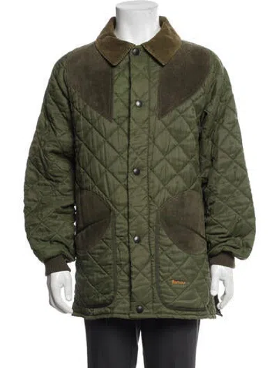 Pre-owned Barbour Jacket In Green