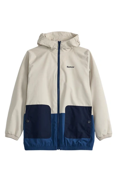 Barbour Kids' Little Boy's & Boy's Berwick Waterproof Hooded Jacket In Mist