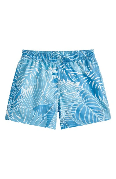 Barbour Kids' Cornwall Swim Trunks In Blue