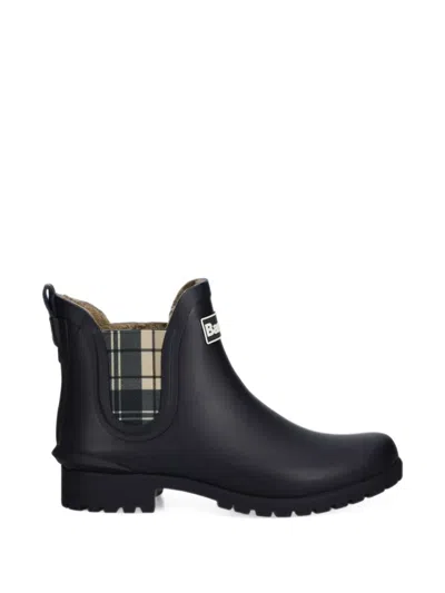 Barbour Kirkton Ankle Wellingtons Boots In Black