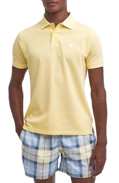 Barbour Men's Lightweight Sports Polo In Heritage L