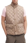Barbour New Lowerdale Quilted Vest In Timberwolf