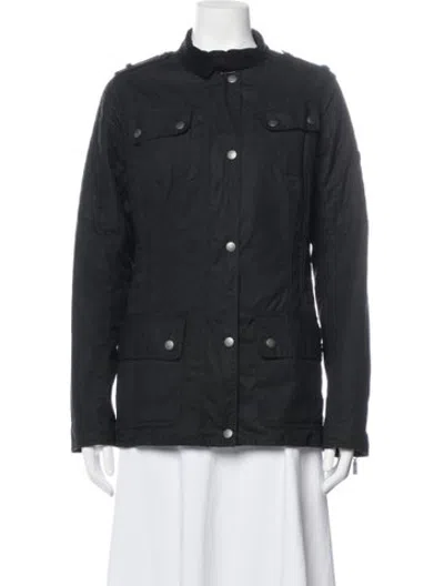 Pre-owned Barbour Utility Jacket In Black