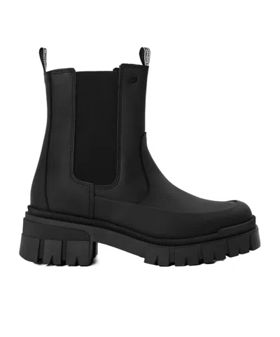 Barbour Vintage Ankle Boots In Black
