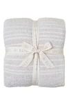 Barefoot Dreams Cozychic™ Grid Throw Blanket In Bisque-cream