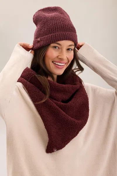 Barefoot Dreams Cozychic® Ribbed Beanie In Brown