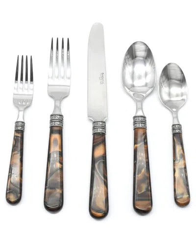 Barenthal Elegant 20pc Brown 18/10 Stainless Steel Silverware Set In Multi