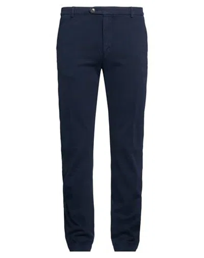 Barmas Man Pants Midnight Blue Size 32 Cotton, Elastane