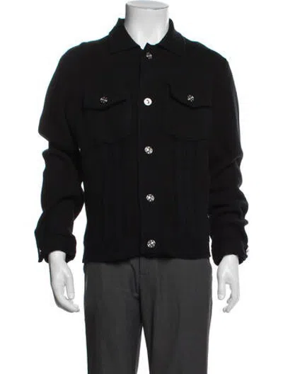 Pre-owned Barrie Cashmere Jacket W/ Tags In Black