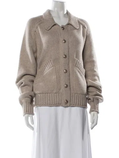Pre-owned Barrie Cashmere Sweater W/ Tags In Neutrals