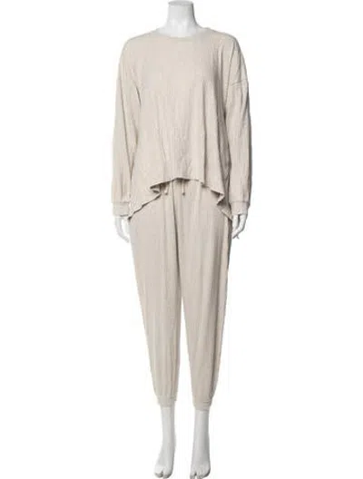 Pre-owned Baserange Pant Set In Neutrals
