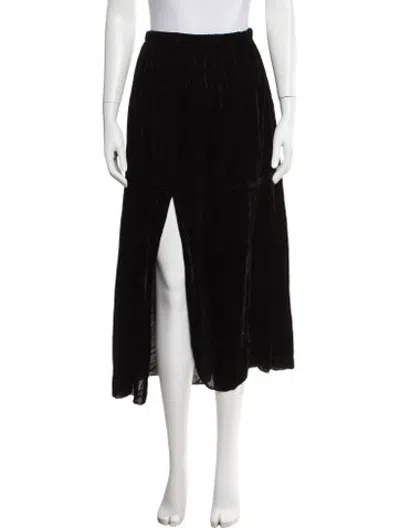 Pre-owned Baserange Skirt Set In Black