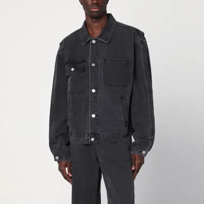 Basketcase Gallery Black Washed Denim Jacket