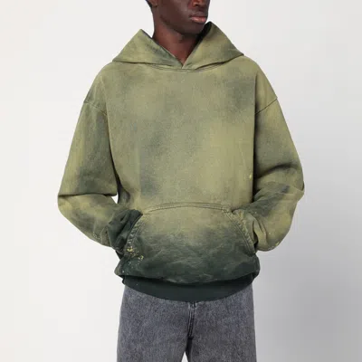 Basketcase Gallery Green/yellow Gradient Hoodie
