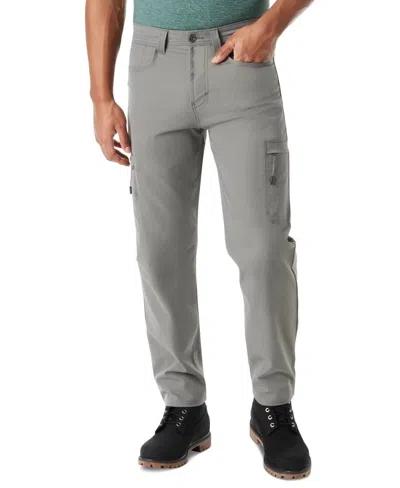 Bass Outdoor Essential Tech Cargo Pants Mens Gray Tapered Leg Outdoor Ups1283