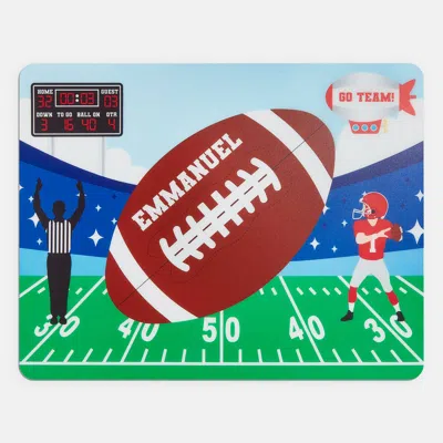 Baublebar Be A Good Sport Kids' Custom Placemat In Multi