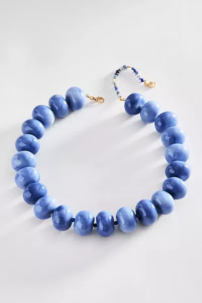 Baublebar Joan Semi-precious Beaded Necklace In Blue