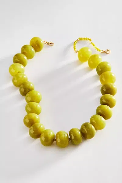 Baublebar Joan Semi-precious Beaded Necklace In Green