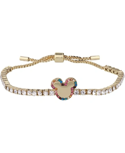 Baublebar Women's  Mickey Mouse Tennis Bracelet In Gold-tone