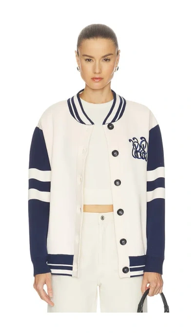 Baum Und Pferdgarten Chrissie Jacket In Baritone Blue Mix