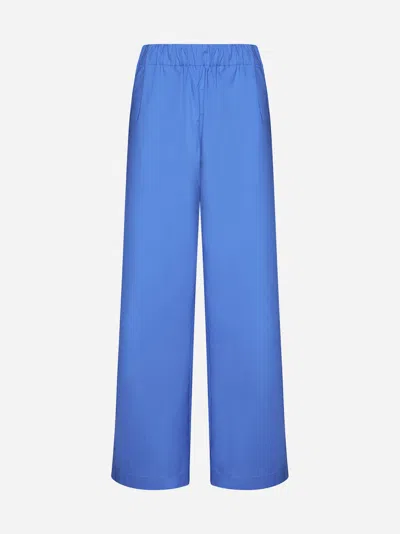 Baum Und Pferdgarten Nala Cotton Trousers In Amparo Blue