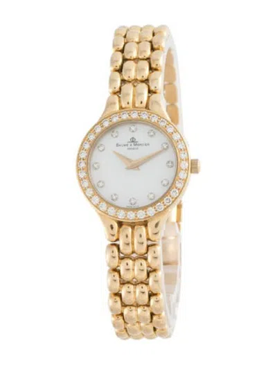 Pre-owned Baume & Mercier Classic Watch, 23mm In Multicolor