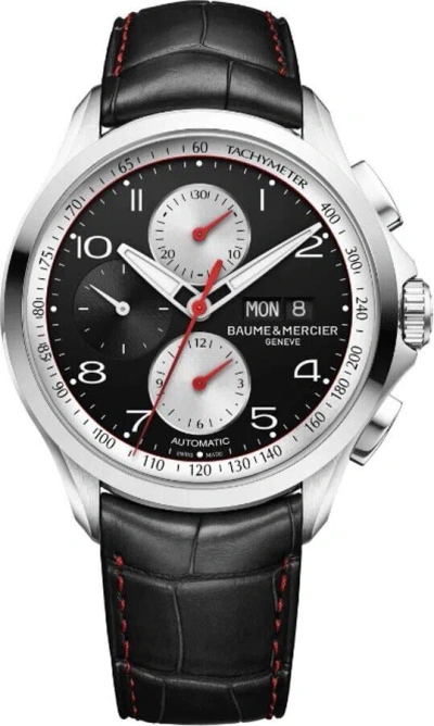 Pre-owned Baume Et Mercier Baume & Mercier Clifton Club Automatic Black Dial Men's Watch M0a10372