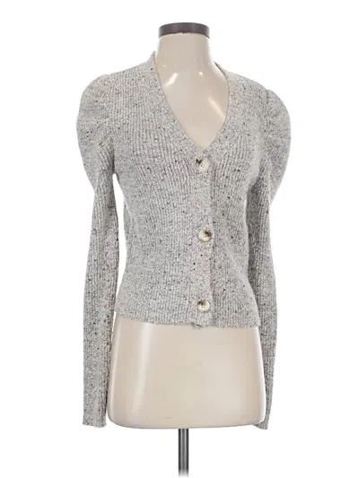 Pre-owned Bb Dakota Cardigan Sweater In Silver