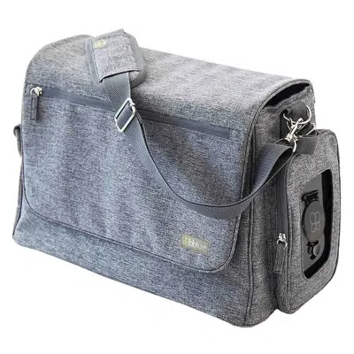 Bbluv Ultra Complete Diaper Bag - Heather Gray