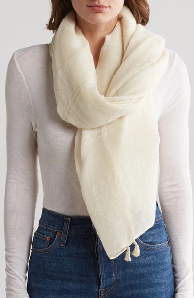 Bcbg Tassel Wrap In Off White