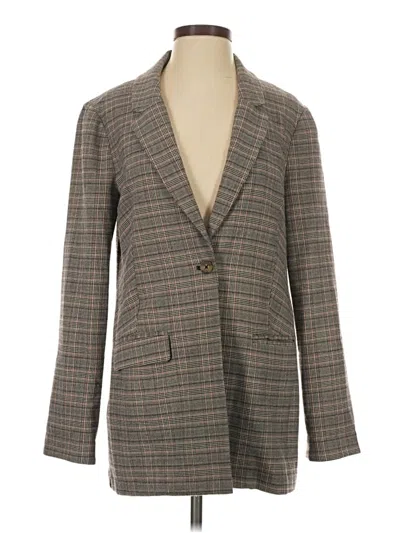 Pre-owned Bcbgeneration Blazer Jacket In Gray